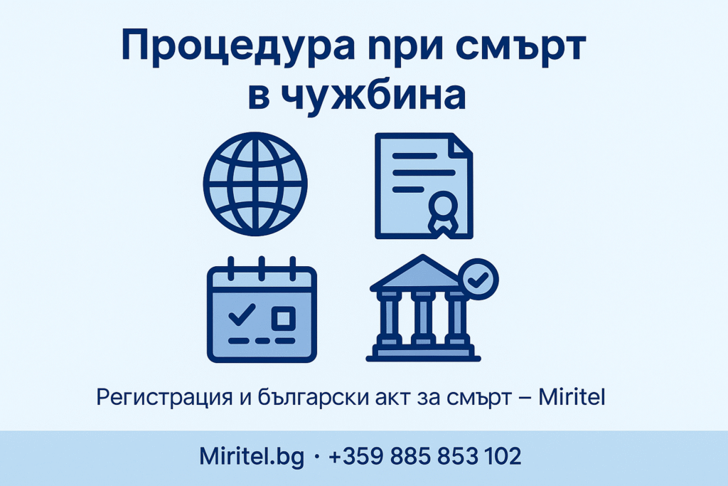 Процедура при смърт в чужбина